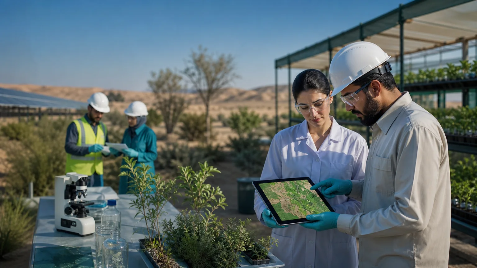 Biosecurity sustainability and green environment solutions in Saudi Arabia